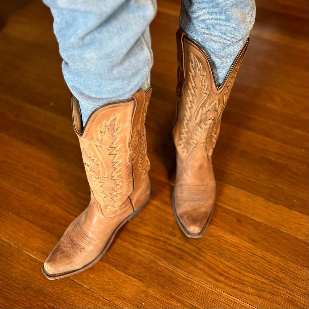 COPY - Genuine Leather Cowboy Boots